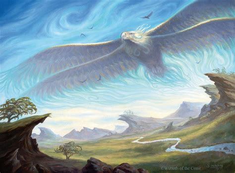 Winged creature magic home center